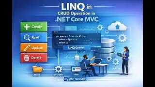 Linq in Crud Operation in Dotnet Core MVC Step by Step explain