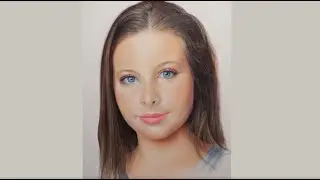 Ritratto di Ragazza - Pastello su carta