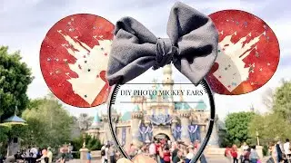 DIY Photo Mickey Ears! #ShareYourEars
