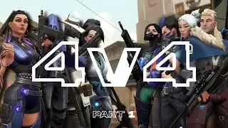 WE 4V4 CUSTOM EACH OTHER AND THIS IS WHAT HAPPENED!