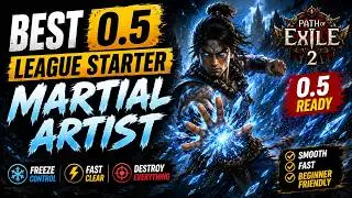 FASTEST 0.5 LEAGUE STARTER RIGHT NOW | MARTIAL ARTIST BUILD GUIDE