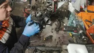 Мерседес Вито 638 2.3TD замена картриджа турбины