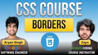Borders || CSS Series in Hindi
