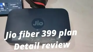 JIO FIBER 399 PLAN IN DETAIL | JIO FIBER 30 MBPS PLAN DETAIL Review | SPEED TEST |
