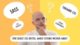 React CSS Showdown 2025: CSS Modules vs. Sass vs. Styled Components vs. Tailwind CSS