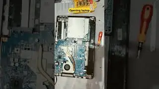 Vaio labtop opening.. #labtop, #howto, repair