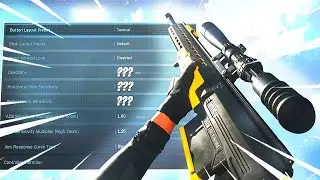 The BEST SETTINGS to make SNIPING FASTER on Modern Warfare.. (Best Sensitivity/Deadzone)