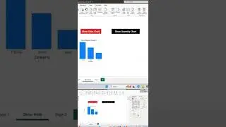 Format show hide button in power bi 