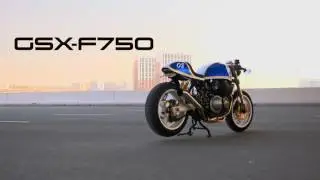 Twist&Grip: 1990 Suzuki Gsx750F Cafe Racer.