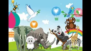 Familiar Herbivores Animals Sound | Herbivores | ELEPHANT | RABBIT | COW | HORSE | DONKEY