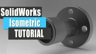 Isometric #7 Design in SolidWorks | Solidworks Tutorial | 3d Modeling Tutorial