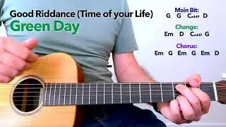 Good Riddance (time of your life) - Green Day (EASY Guitar Lesson)