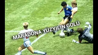 Diego Maradona'nın yüzyılın golü | Goal of the Century by Maradona -Víctor Hugo Morales commentary)