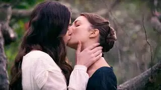 Beautiful girls kissing scene|| Dickinson kissing scene