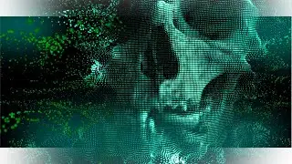 After Effects 3D Skull Trapcode Form