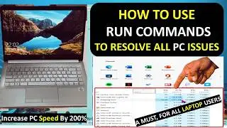Fix Windows Errors Instantly Using These Run Commands (Beginner Friendly)