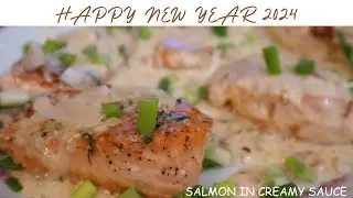 SALMON IN CREAMY SAUCE