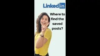 😳How to see saved LinkedIn posts 