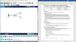 (CCNP ENCOR v8) 15.2.1 Packet Tracer - Configure and Verify NTP