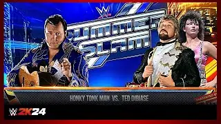 WWE 2K24 | HONKY TONK MAN vs TED DiBIASE
