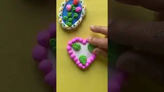 Cute clay craft 💖 #art #craft #clayart #creative #love