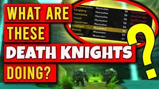Why Are So Many Level 58 Death Knights in Maraudon?