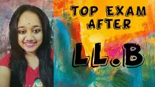 Top Exam after LL. B|| Govt job after LL. B|| Law career guide || IBPS SO|| SEBI ||Army law officer|
