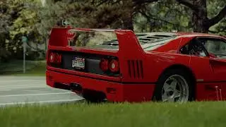 Ferrari F40 Sort|@bluechipdenver2104 | 4K