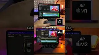 MacBook Air M1 vs M2 in VIDEO EDITING - Adobe Premiere Pro 