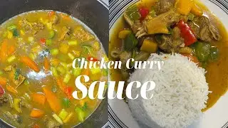 NIGERIAN CHICKEN CURRY SAUCE | BEST CHICKEN CURRY SAUCE RECIPE