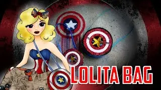 TUTORIAL - Captain America Lolita Bag (Doll sized)