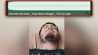 When you try to relax in the morning but a Carls Jr ad starts playing