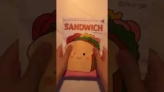 🥪Sandwich🥪 Blind Bag #papersquishy #blindbag #diy #papercraft #squishy #youtubeshorts #craft