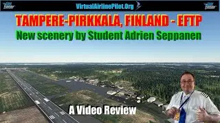 [MSFS2020] | TAMPERE-PIRKKALA AIRPORT, FINLAND by ADRIEN SEPPANEN | A PROJECT TO FUND HIS STUDIES