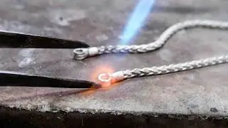 How to make a silver necklace The process of making a silver necklace