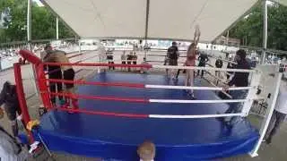 Бронницкие Кулачные Бои бой1 Никита Логинов vs Святослав Московский
