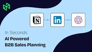 Automated B2B Sales Planning | In Seconds