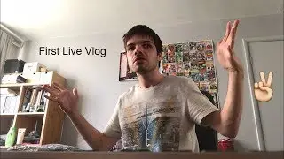 My First Ever YouTube Live Vlog