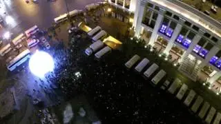 Народный сход на Манежной площади. Видео с воздуха.