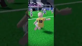 Lucky goal? #realfootball #rf24 #fifa #soccergame #soccer #soccervideogame #roblox #messi #shorts