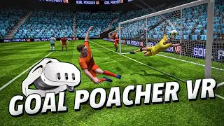 Goal Poacher VR: Football Header Simulator - Meta Quest 3 Gameplay | First Minutes [No Commentary]