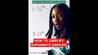 How to Simplify Exponents| Indices 