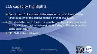 8C z16 Capacity Planning