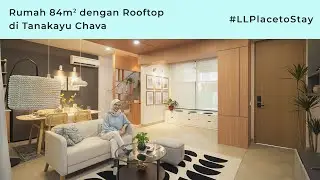 Rumah Tropis 2 Lantai dengan Rooftop di BSD  |  Place to Stay: Tanakayu Chava