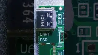Пайка разъёма type-c на платы с помощью паяльной пасты