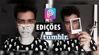EDITANDO FOTOS NO PicsArt  - Estilo Tumblr #4