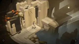 Lara Croft GO  - The Entrance #3 -  A Ruined Route Walkthrough