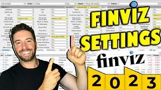 The Best Finviz Settings for 2023! (BREAKOUTS, SHORTING, SWING TRADES)!