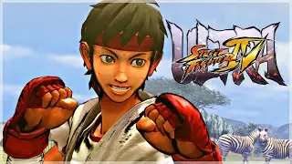 Ultra Street Fighter IV - ZERANDO DE SAKURA no MODO DIFÍCIL - Traduzido em PT BR 🇧🇷【4K60ᶠᵖˢ UHD】