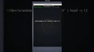One Liner Creating a Random Password 